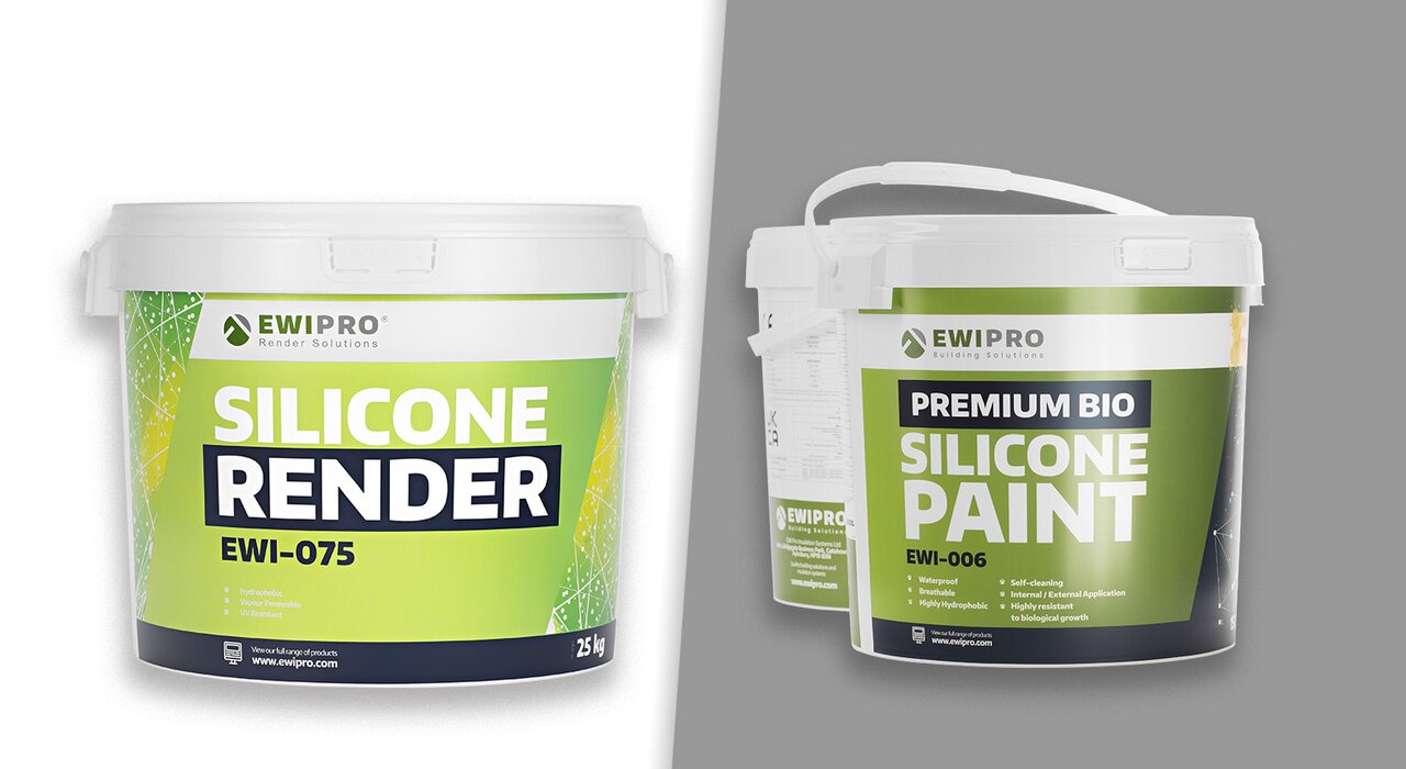 Coloured Render vs. Coloured Paint