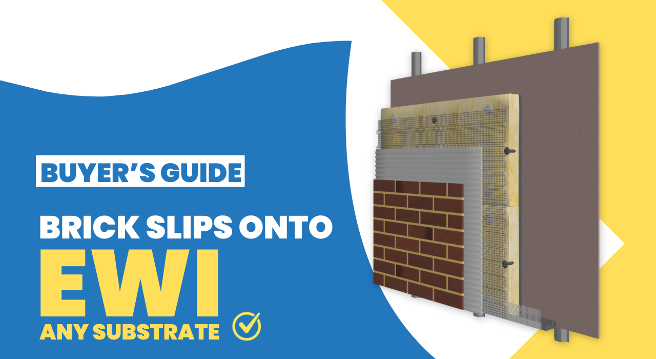 Brick Slips Onto Any Substrate