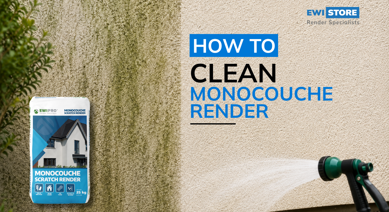 How to Clean Monocouche Render Without Damaging It