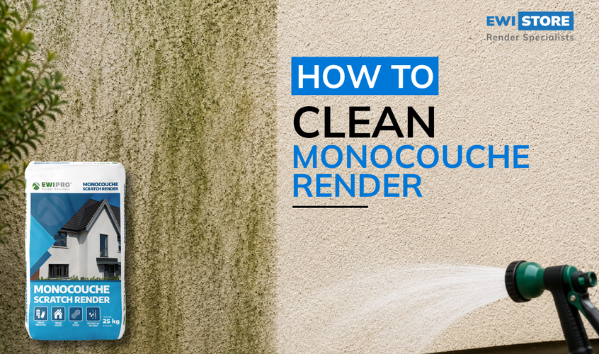 How to Clean Monocouche Render Without Damaging It
