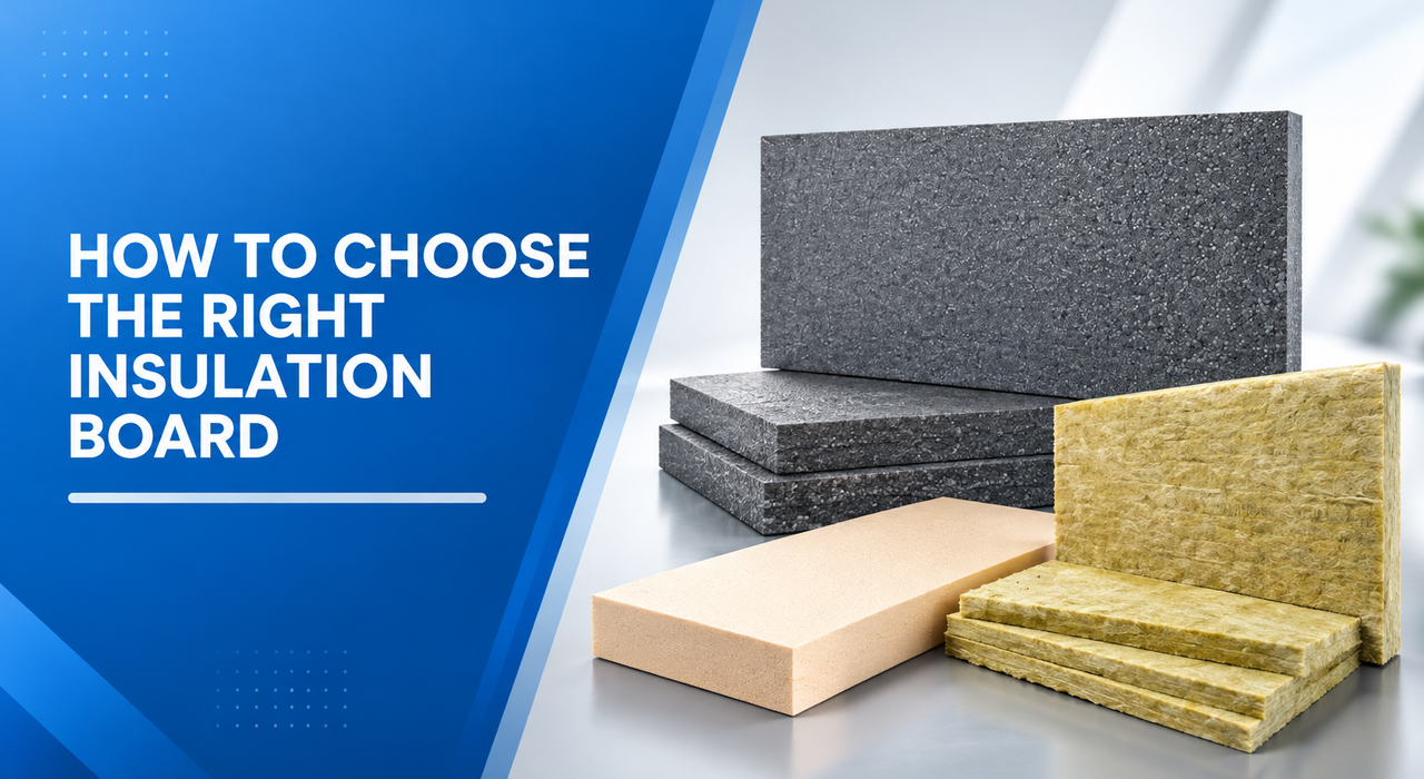How to Choose the Right External Wall Insulation Board for Your Property