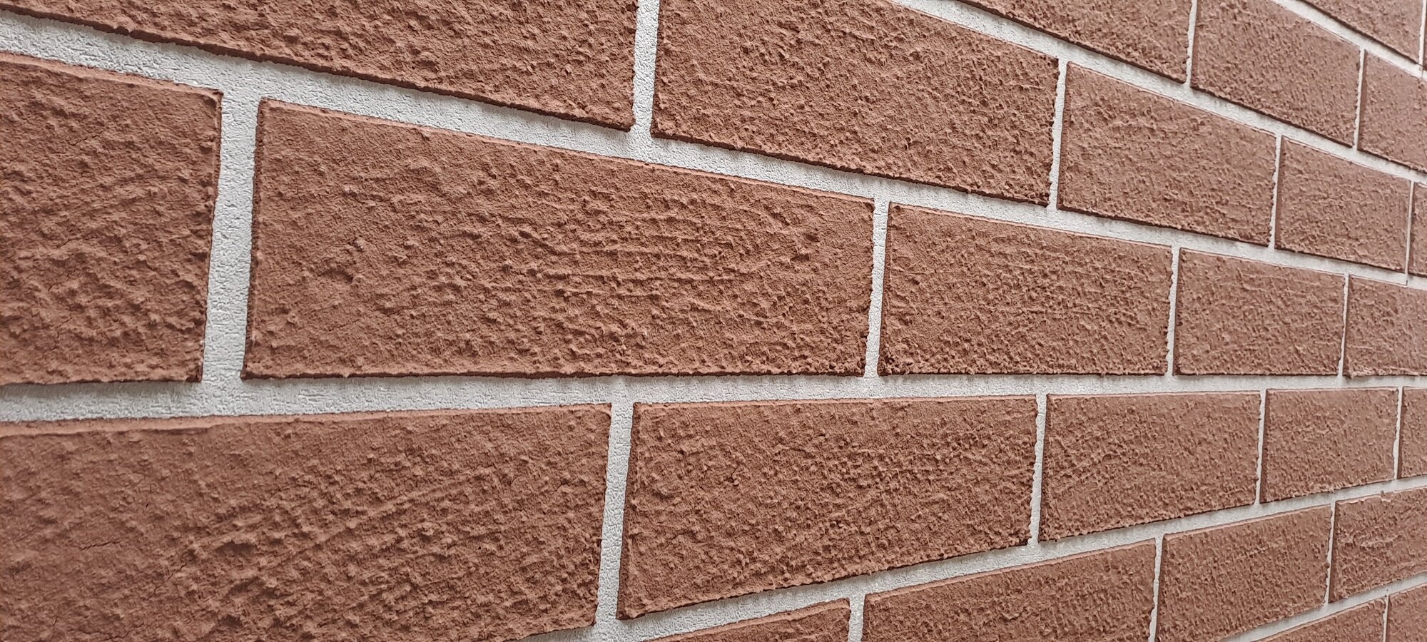 Brick slip render finish