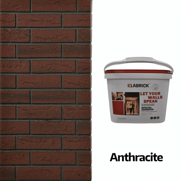 Elabrick Elabrick Special Adhesive (15kg Tub) - Anthracite Anthracite