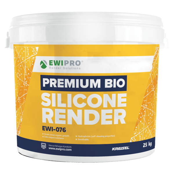EWI Pro Premium Bio Silicone Render (EWI-076) - 25kg 1.0mm 1.0mm