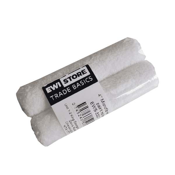 EWI Trade Basics 4'' Microfibre Mini Paint Roller