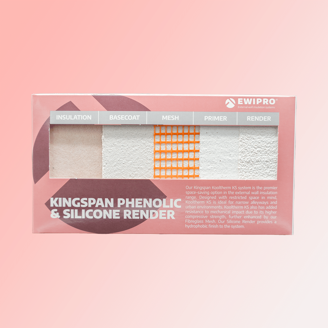 EWI Pro Sample Box Kingspan Phenolic & Silicone Render | EWI Store