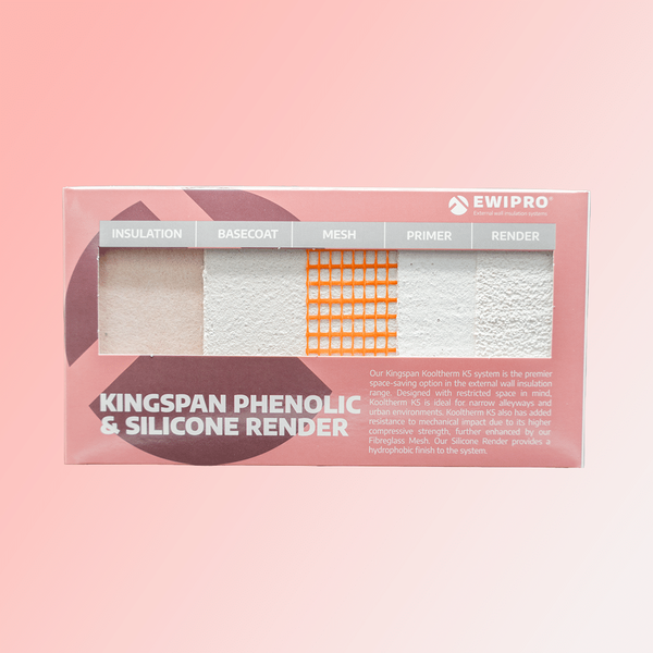 EWI Pro EWI Pro Sample Box Kingspan Phenolic & Silicone Render
