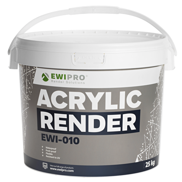 EWI Pro Acrylic Render (EWI-010)  - 25kg 1.5mm