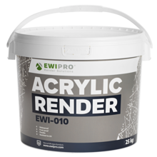 EWI Pro Acrylic Render (EWI-010)  - 25kg 1.5mm