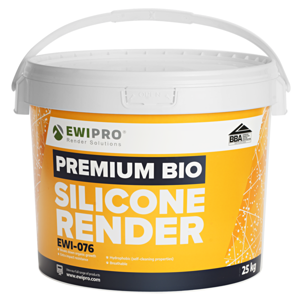 EWI Pro Premium Bio Silicone Render (EWI-076) - 25kg 1.5mm
