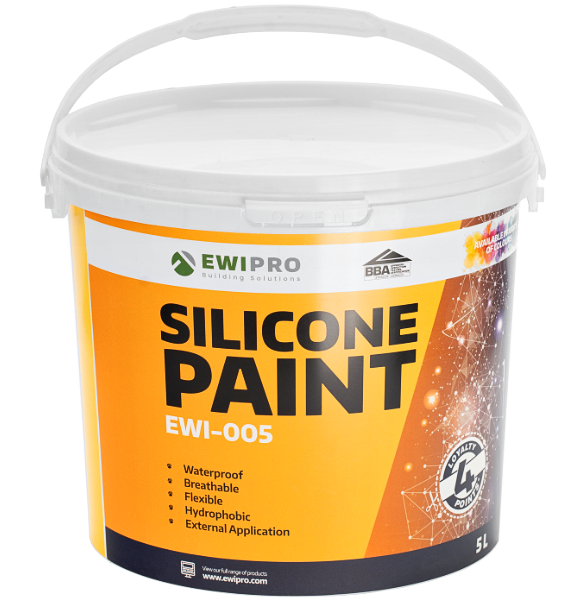 Silicone Paint (EWI-005) – 5 Litres