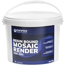 EWI Pro EWI-051 Resin Bound Mosaic Render - 14.3kg