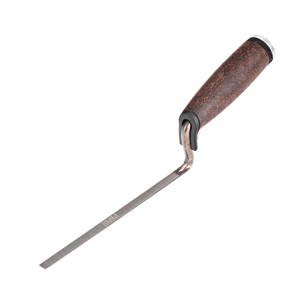 Regal & Barnes Forged Grouting Trowel – Natural Leather Handle With Hammer 8mm