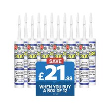 CT1 CT1 Silicone Adhesive White Box of 12 White Box of 12