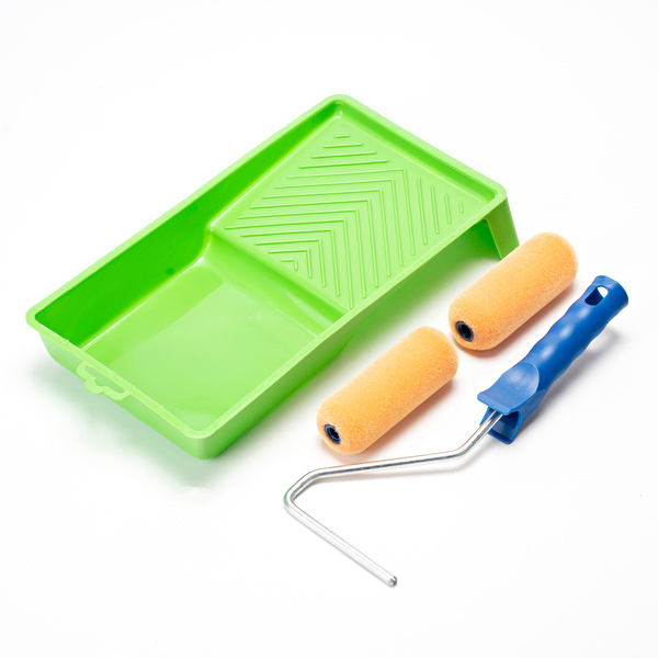 4 Piece Paint Roller Decorating Kit