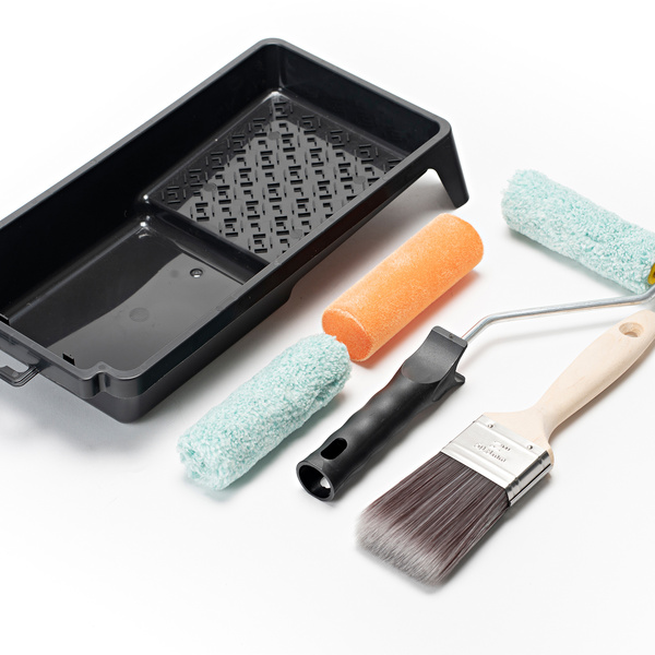 7 Piece Professional Multi-Surface Paint Roller Decorating Kit 