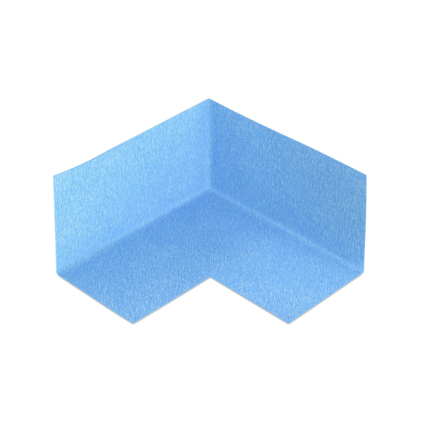 TECH-BAU Waterproofing Fleece Membrane Internal Corner Joint blue 