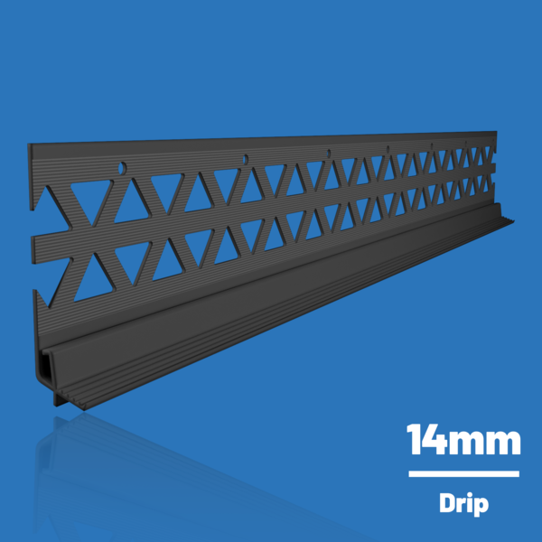 Likov Anthracite Bellcast Bead - 14mm 14mm Single Bead