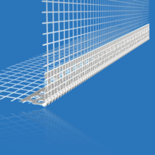 Likov Aluminium Render Corner Bead - No Nose (2.5m)