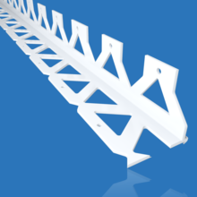 Wemico Flexible uPVC Arch Bead (2.5m) 