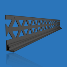 Likov Anthracite Stop Bead - No Mesh (2.5m)