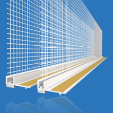 Likov White Window Reveal Bead with Sponge & Mesh (2.4m)