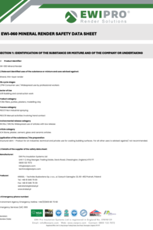 EWI-060 Mineral Render SDS.pdf