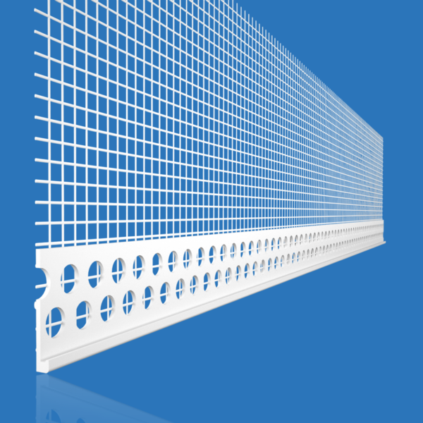 Likov uPVC Stop Bead with Mesh (2.5m) 15mm Single Bead