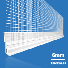 Likov 6mm Clip-on Profile for Starter Track (2.5m) Single Clip-on Profile