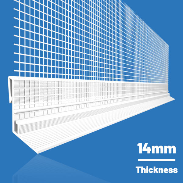 Likov 14mm Clip-on Profile for Starter Pack (2.5m) Single Clip-on Profile