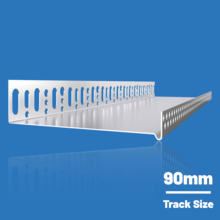 Likov Aluminium Starter Track (2.5m) - 90mm 90mm