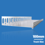Likov Aluminium Starter Track (2.5m) - 100mm 100mm
