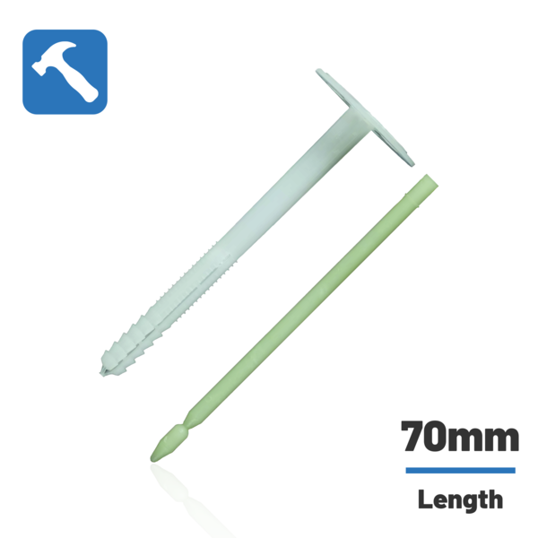 Fischer FISCHER - DIPK-8-20-40 - Scrim Pin Fixing (70mm)