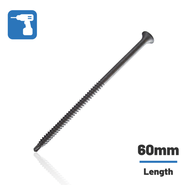 Evolution EVOLUTION - Long Length Self Drilling Insulation Screws - 60mm 60mm