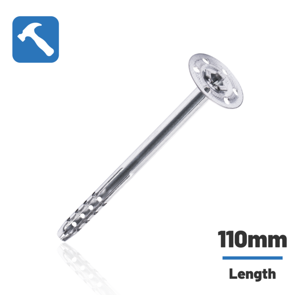 Rawlplug RAWLPLUG -  MBA Zinc Plated Fire Rated Fixing - 110mm 110mm