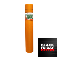 Orange Fibreglass Mesh (165g/m²) - 50m²