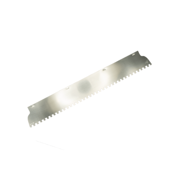 Regal & Barnes 8mm Notched Blade for Plastic Profile Skimming Blade - 800mm 800mm