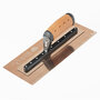 Regal & Barnes Midflex Gold Hardened Stainless Steel Trowel (Cork Handle)