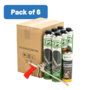 EWI Pro EPS Adhesive - Bulk Bundles - Pack of 6 Pack of 6 (6x EWI-240 + 1x EWI-243C + 1x Foam Gun)
