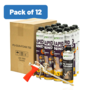 EWI Pro RAPID BOND PU Adhesive Bulk Bundle - Pack of 12 Pack of 12 (12x EWI-242 + 1x EWI-243C + 1x Foam Gun)