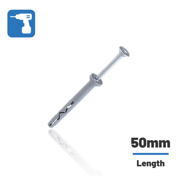 Wkret-Met WKRET-MET - SM080 - Screw For Starter Track - 8mm x 50mm 8mm x 50mm