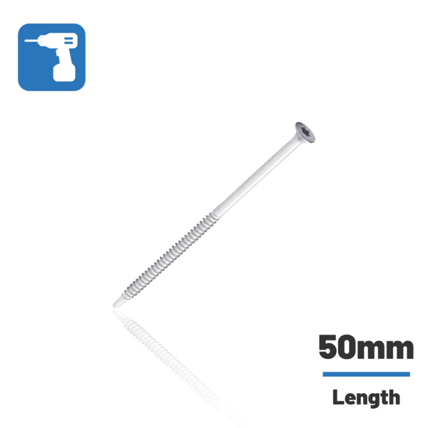 Rawlplug RAWLPLUG - R-WX -  Self Drilling Screws - 50mm 50mm