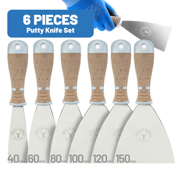Regal & Barnes 6 Piece Putty Knife Set