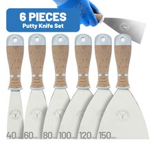 Regal & Barnes 6 Piece Putty Knife Set