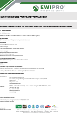 EWI-005 Silicone Paint SDS.pdf
