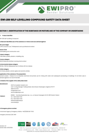 EWI-250 Self-Levelling Compound SDS.pdf