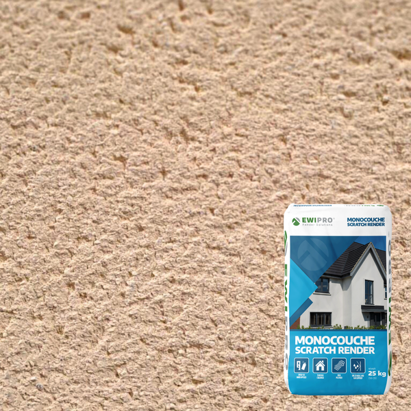 EWI Pro Monocouche Render (EWI-090) 25KG Buttermilk Buttermilk