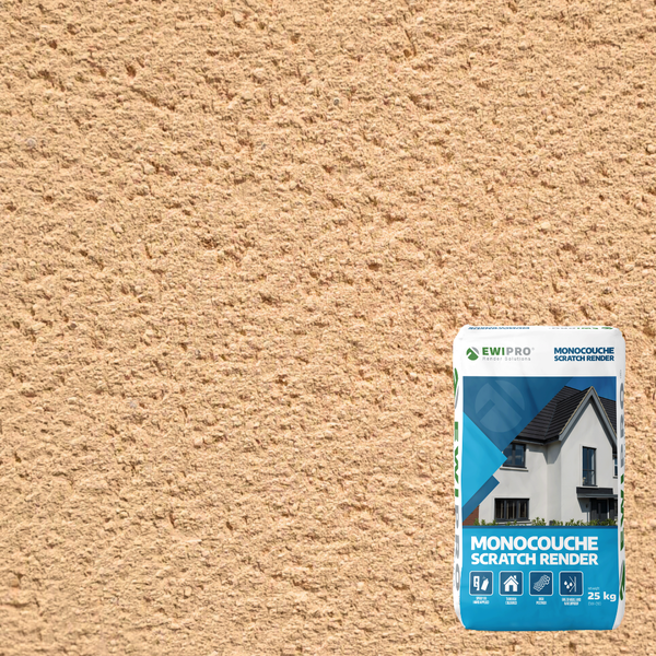 EWI Pro Monocouche Render (EWI-090) 25KG Devon Cream Devon Cream