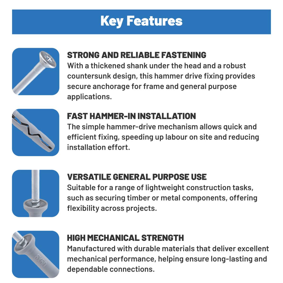 WKRET-MET - SM080 - Screw For Starter Track | EWI Store