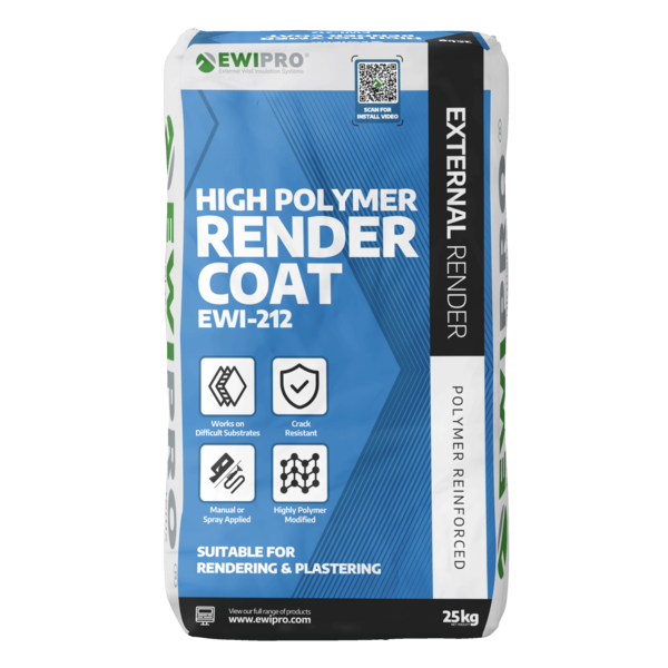 EWI Pro EWI-212 High Polymer Render Coat - 25kg